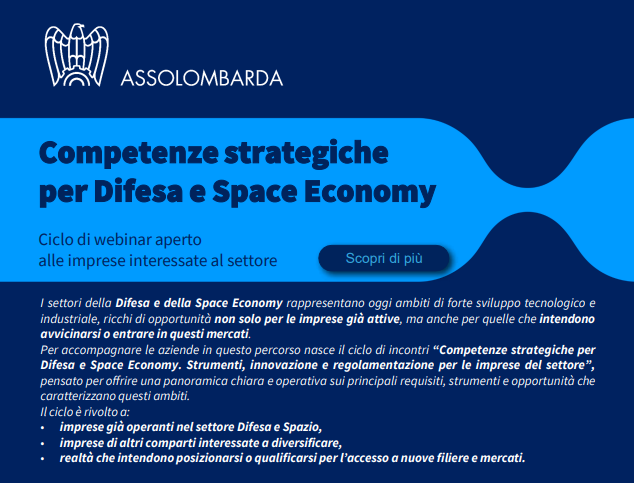 ESA e gli incentivi alle imprese per sperimentare nella space economy