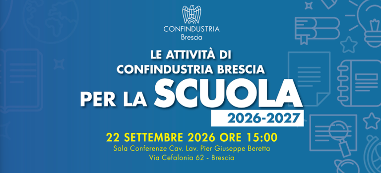 Le attività di Confindustria Brescia per la scuola
