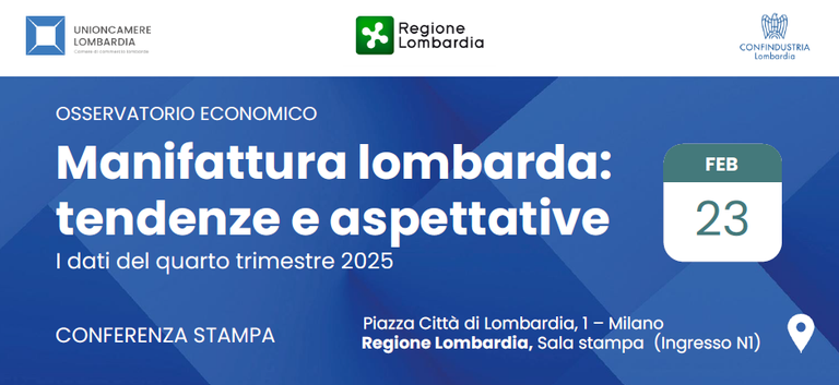 Manifattura lombarda: tendenze e aspettative