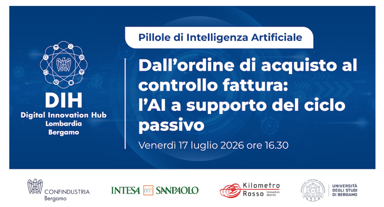 Pillole di intelligenza artificiale "dall'ordine di acquisto al controllo fattura: l'AI a supporto del ciclo passivo"