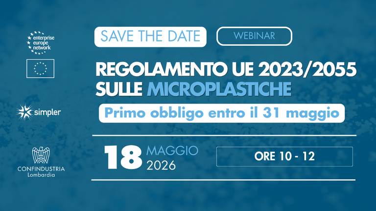 Webinar: Regolamento UE 2023/2055 sulle microplastiche